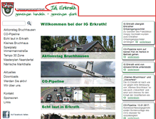 Tablet Screenshot of ig-erkrath.de